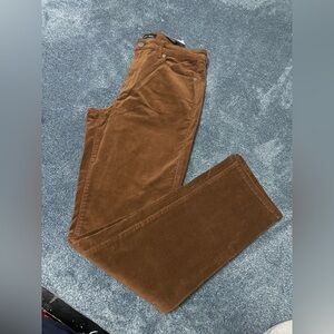 Well Worn Men's Tan Corduroy Pants